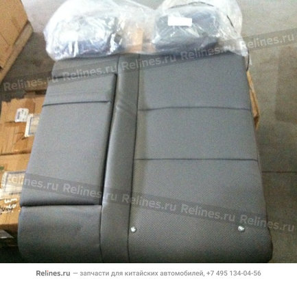 LR seat back(PVC leather) - 1068020***0432-01