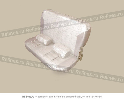 RR seat assy(cloth flat roof xincheng)