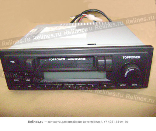 Radio&cassette player assy(TP9134) - 79010***01-A1