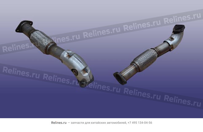 FR pipe-exhaust