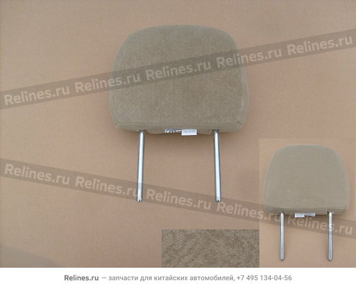 Headrest-fr seat(fabric gray)