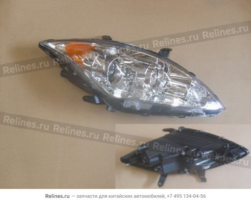 Combination headlamp assy(manual)RH - 4121200AK80XA