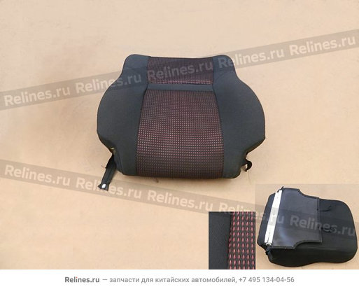 Seat backrest assy