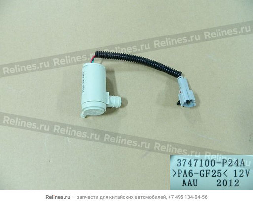 Washer motor assy - 3747***P24A