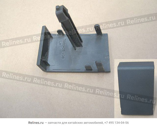 RR bolt cover-mid double seat RH