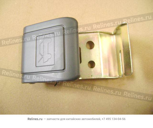 Handle-engine hood lock(04 06GRAY) - 530615***7-1214