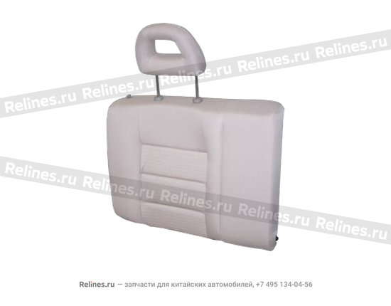 Backrest cushion assy - RR row RH