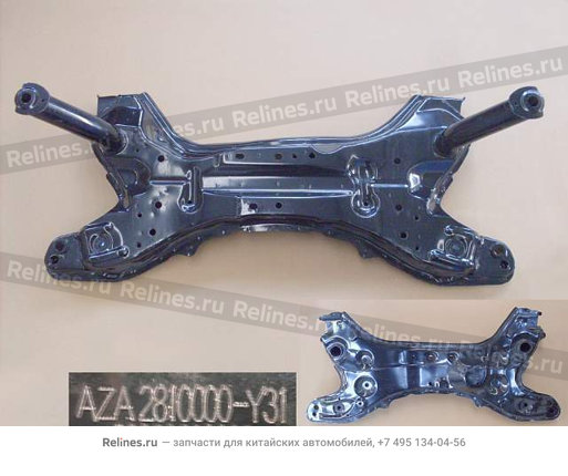 Auxiliary frame assy - 2810***Y31