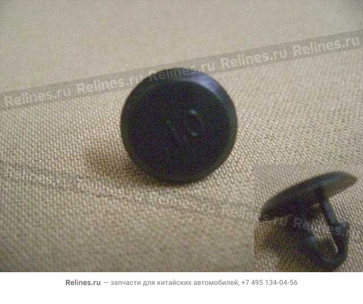 Clip no.3-DOOR seal strip(black) - 6107***S08