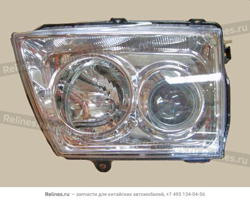 Headlamp assy RH(04 elec regulate lamp) - 41012***00-B1