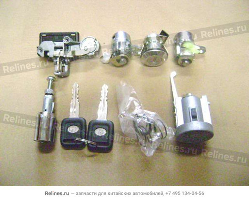 Lock cylinder assy-whole vehicle(ignitio - 3704***A01