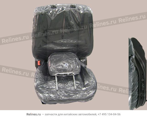 FR seat assy LH(elec leather black) - 6800100-***-B1-0804