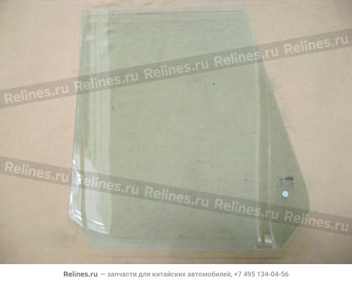 RR door glass RH(04)
