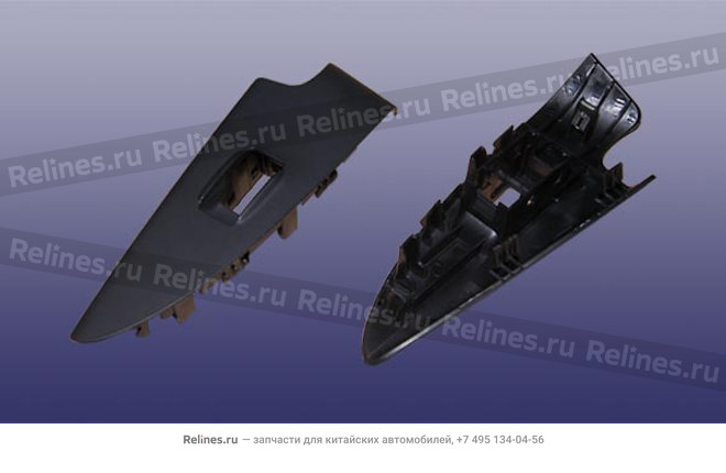 Glass regulator switch plate-rr door LH - J42-***071