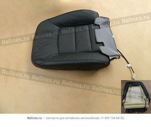Elec heating leather driver seat backres - 680510***0XA89