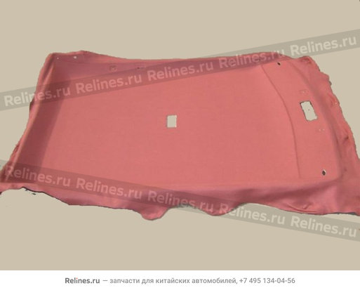 Roof liner(red) - 570201***1-0110