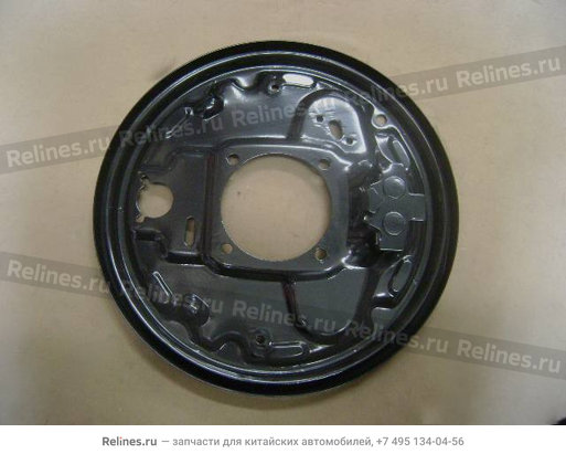RR brake base plate w/support PIN assy r - 3502***F00