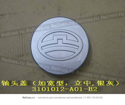 Hubcap(wide lizhong silver gray) - 31010***01-B2