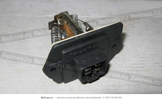 Резистор регулятора скорости вентилятора отопителя электрический - S11-***031
