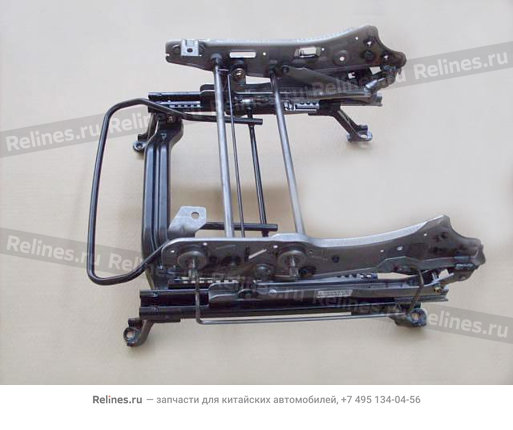 Manual seat track assy-six direction