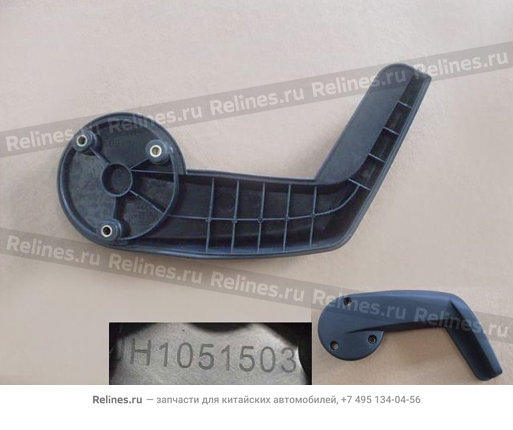 Crank handle-glass regulator - 680401***0-0084