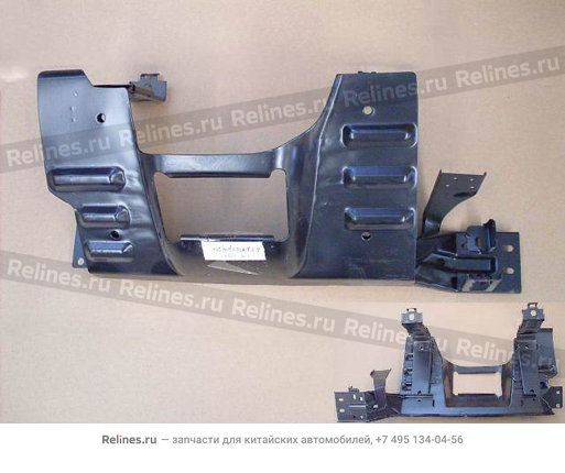 Brkt assy-instrument panel LWR cover RH - 5306***K12