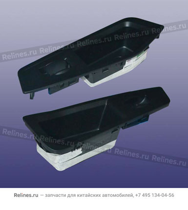 Glass regulator switch plate-fr door RH - T21-3***51AB