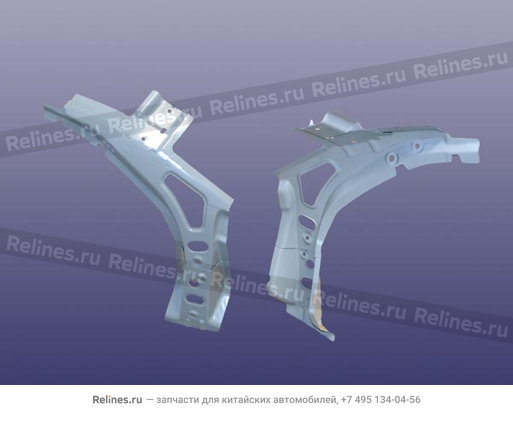 Reinforcement panel-pillar c LH - J52-8***50-DY