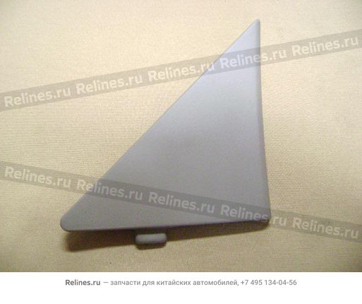 Triangular panel-door mirror RH(light co