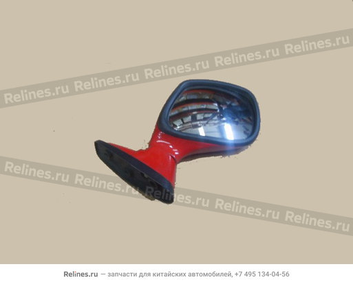 Auxiliary RR view mirror(red)