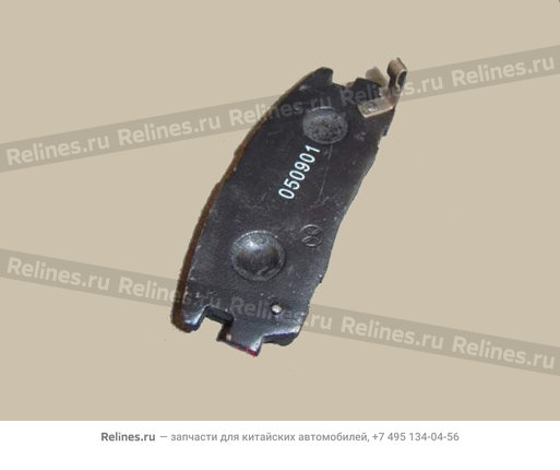INR brake pad assy(RR brake caliper RH)