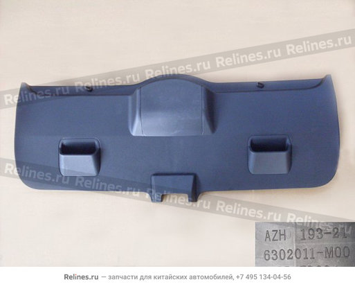 INR panel assy-tail door - 630201***0-0084