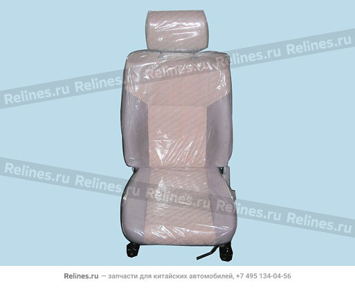 FR seat assy LH(cloth light coff heat) - 6800010-***-B1-0314