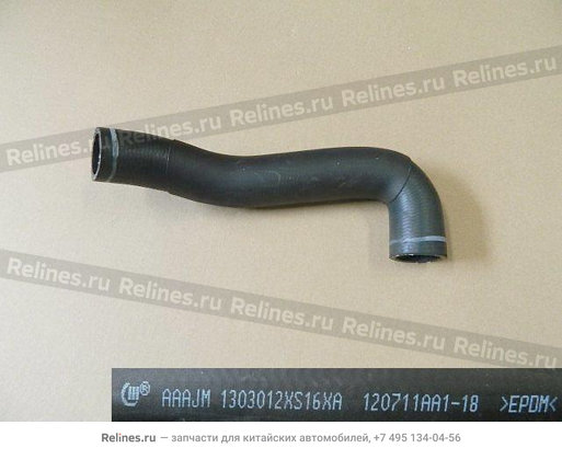 Water inlet pipe