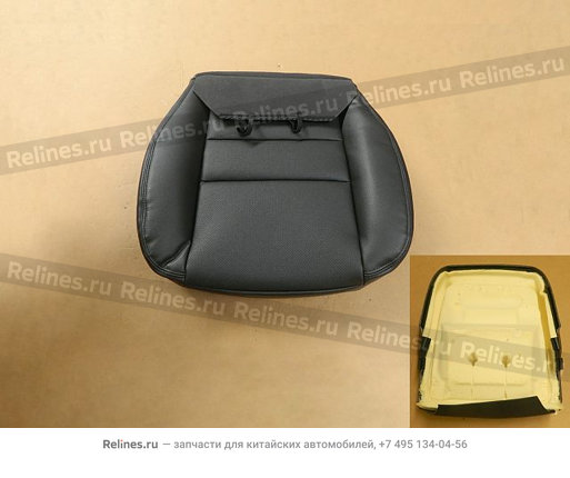 Driver seat cushion assy(blue-black) - 680310***0XA89