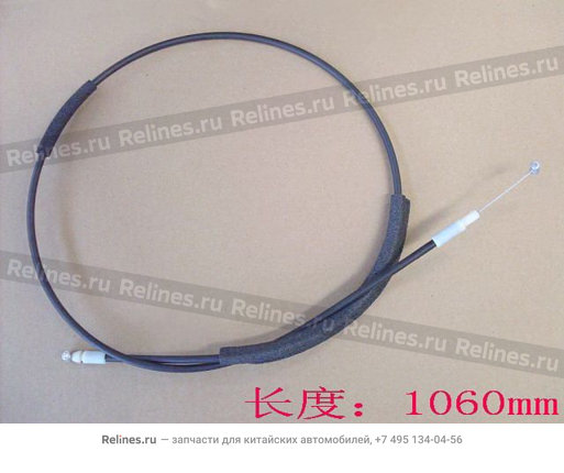 Cable-rr door FR lock INR handle - 6205***V08