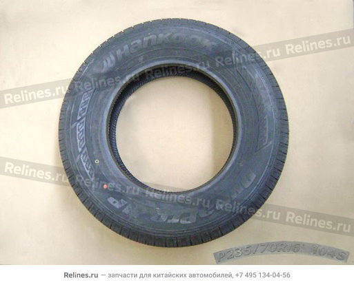 Tire P235/70R16(hankook) - 3106101A-K01