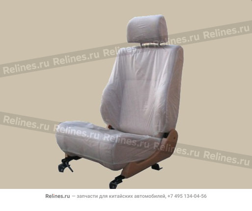 FR seat assy RH(04 brown cloth)