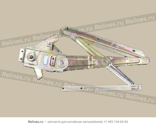 Glass regulator assy-rr door RH(manual) - 62042***00-B1
