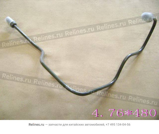 Oil pipe-comb valve to FR brake RH(4.76