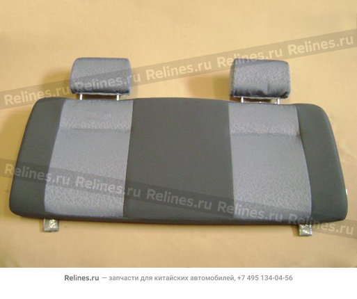 Backrest assy-rr seat(cloth gray) - 705510***6-1214