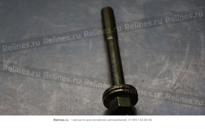 Hex flange bolt and flat washer 