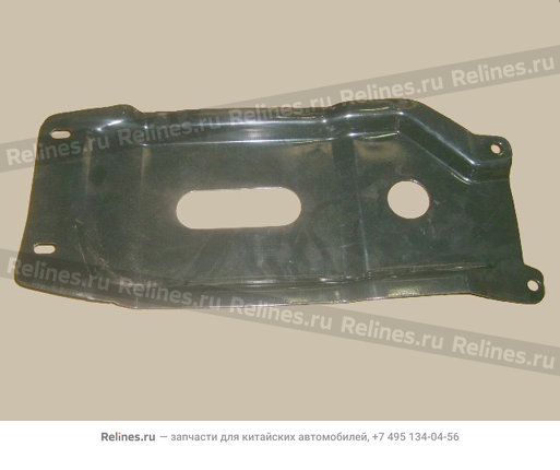 Transfer case protect plate