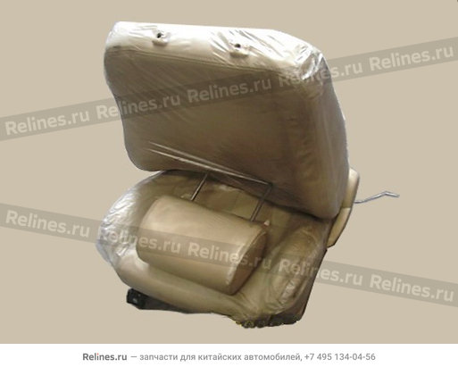 FR seat assy LH(leather) - 6800010-***B1-0308