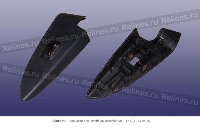 Glass regulator switch plate-rr door RH - J42-***091