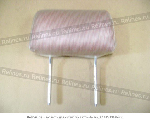 Headrest assy-rr seat(cloth red)