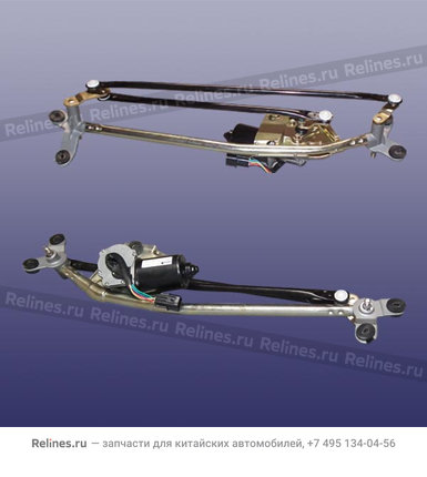 Motor&wiper interlocking rod - B11-5***10AB