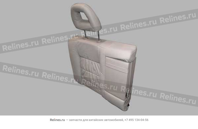 Backrest cushion assy - RR row RH