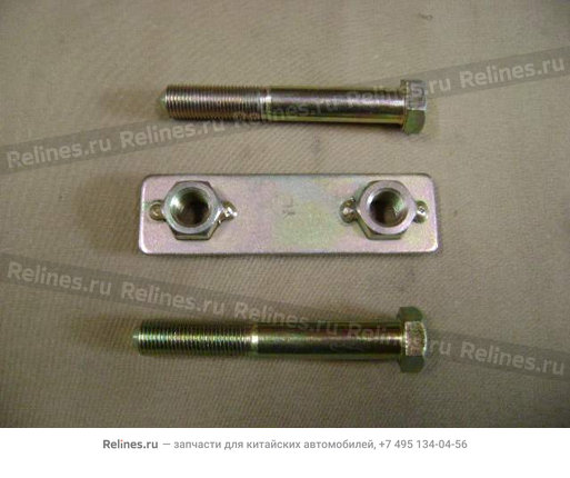 Nut w/conn plate assy(square nut panel)