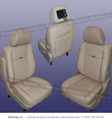 Seat assy-fr LH - B14-8D***0010BE